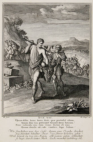 Moses Sends Men into the Wilderness and They Find Fruit in Eshcol