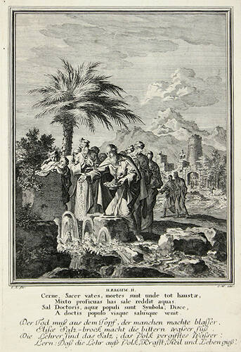 The Prophet Elisha's Second Miracle to Purify the Spring (2 Kings